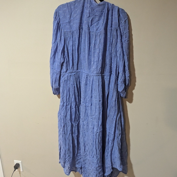 Anthropologie Periwinkle Blue Dress - Picture 4 of 5